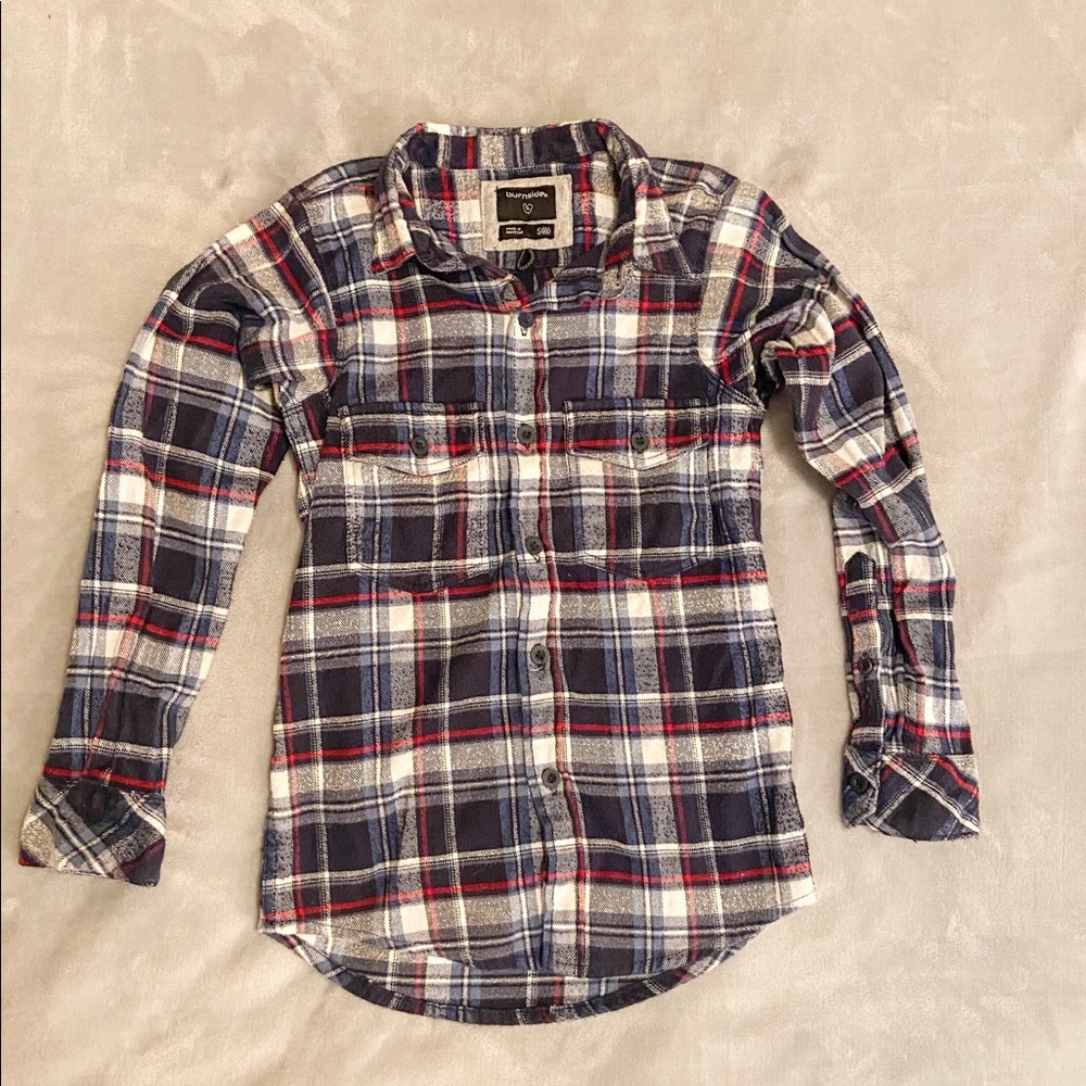 Burnside Flannel Button Down for Boys